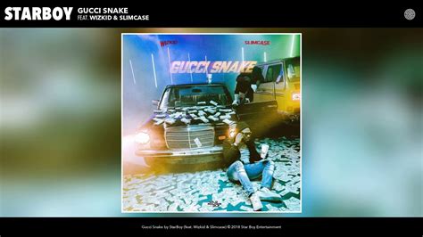 gucci snakw|wizkid gucci snake ft slimcase.